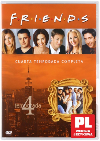 Przyjaciele Sezon 4 [4DVD]