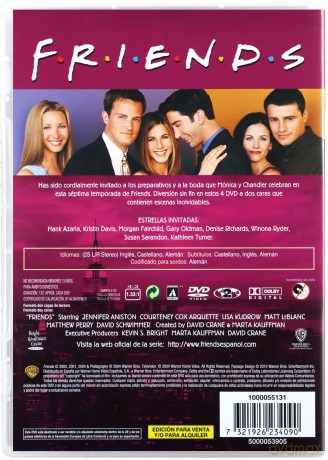 Friends Season 7 (Przyjaciele) [4DVD]