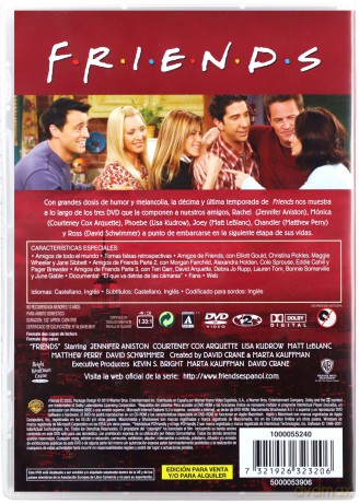 Friends Season 10 (Przyjaciele) [3DVD]