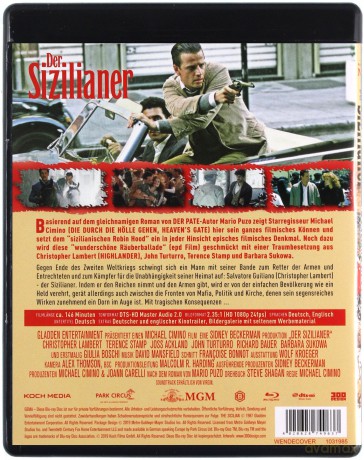 The Sicilian (Sycylijczyk) [Blu-Ray]