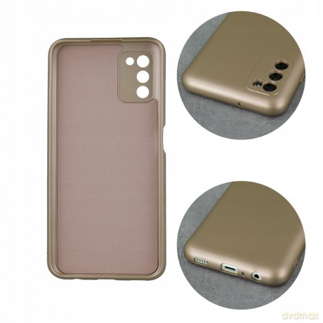 Nakładka Metallic do Samsung Galaxy A51 złota