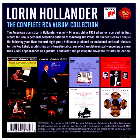 Lorin Hollander: Lorin Hollander - The Complete RCA Album Collection [8CD]