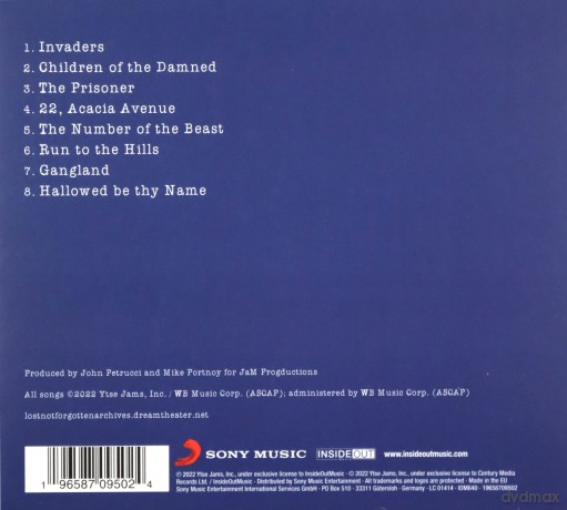 Dream Theater: Lost Not Forgotten Archives: The Number of the Beast (2002) (digipack) [CD]