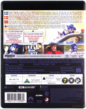Adventure Collection 4K: Więzień labiryntu: Lek na śmierć + Miss Peregrine's Home for Peculiar Children + Sonic the Hedgehog [3xBlu-Ray 4K]+[3xBlu-Ray]