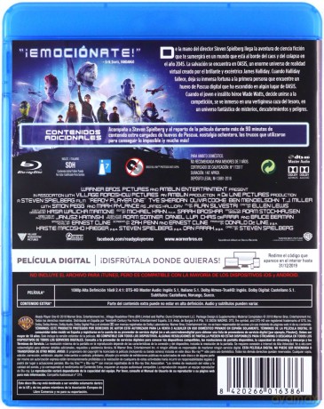Ready Player One [Blu-Ray]