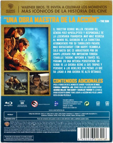 Mad Max: Fury Road (Mad Max: Na drodze gniewu) [Blu-Ray]