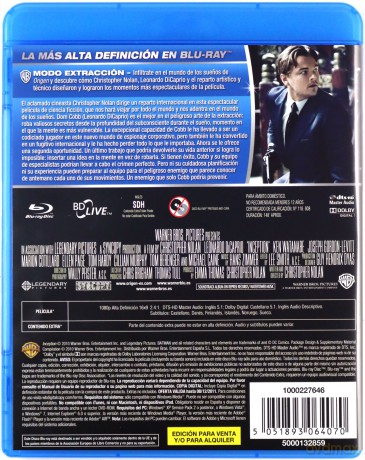 Inception (Incepcja) [Blu-Ray]