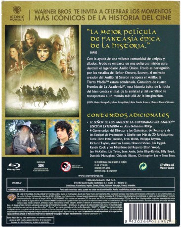 The Lord of the Rings: The Fellowship of the Ring (Władca Pierścieni: Drużyna Pierścienia) [2xBlu-Ray]