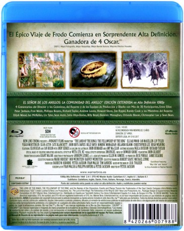 The Lord of the Rings: The Fellowship of the Ring (Władca Pierścieni: Drużyna Pierścienia) [2xBlu-Ray]