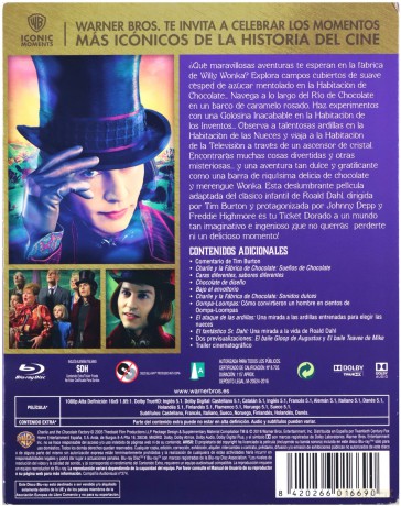 Charlie and the Chocolate Factory (Charlie i fabryka czekolady) [Blu-Ray]