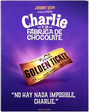 Charlie and the Chocolate Factory (Charlie i fabryka czekolady) [Blu-Ray]