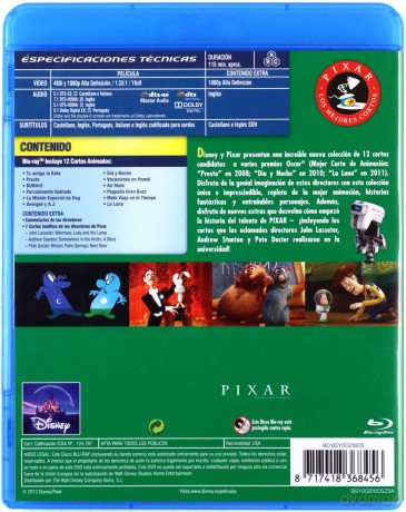 Pixar Short Films Collection 2 (Disney) [Blu-Ray]