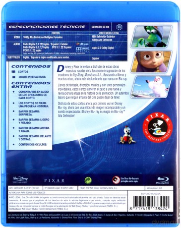 Pixar Short Films Collection 1 [Blu-Ray]