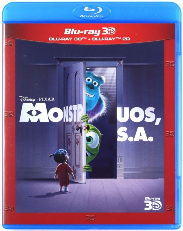 Monsters, Inc. (Potwory i spółka) (Disney) [Blu-Ray 3D]+[Blu-Ray]