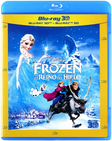 Frozen (Kraina lodu) (Disney) [Blu-Ray 3D]+[Blu-Ray]