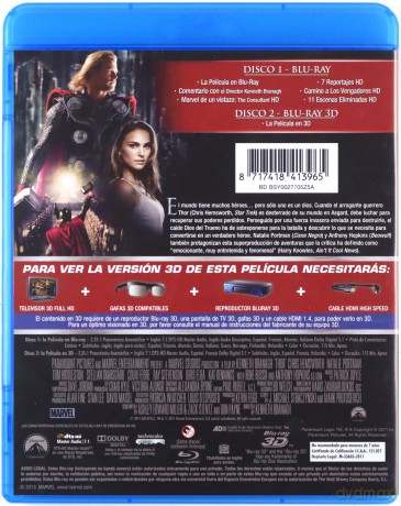 Thor [Blu-Ray 3D]+[Blu-Ray]