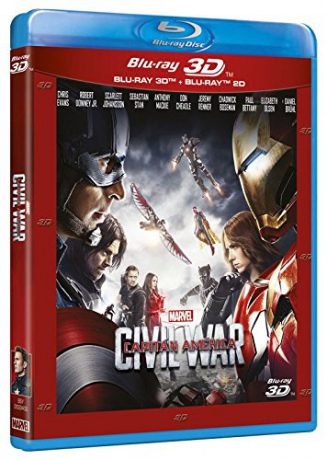 Captain America: Civil War (Kapitan Ameryka: Wojna Bohaterów) [Blu-Ray 3D]+[Blu-Ray]