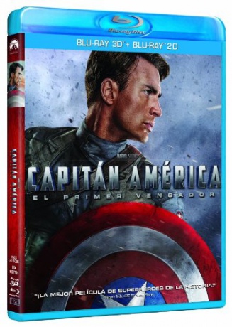 Captain America: The First Avenger (Pierwsze starcie) [Blu-Ray 3D]+[Blu-Ray]