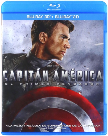 Captain America: The First Avenger (Pierwsze starcie) [Blu-Ray 3D]+[Blu-Ray]