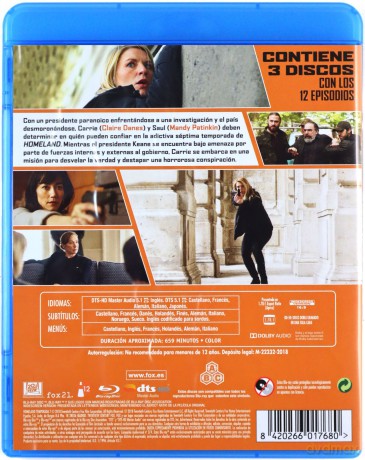 Homeland Season 7 [3xBlu-Ray]