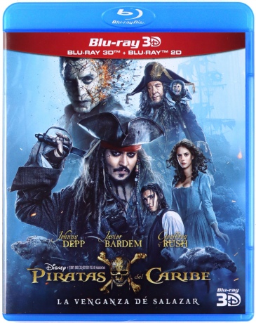 Pirates of the Caribbean: Dead Men Tell No Tales (Piraci z Karaibów: Zemsta Salazara) (Disney) [Blu-Ray 3D]+[Blu-Ray]
