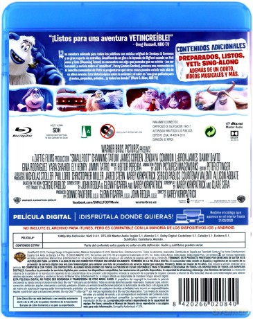 Smallfoot (Mała Stopa) [Blu-Ray]