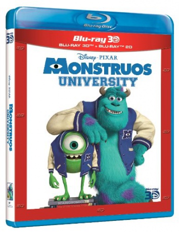 Monsters University (Uniwersytet Potworny) (Disney) [Blu-Ray 3D]+[Blu-Ray]