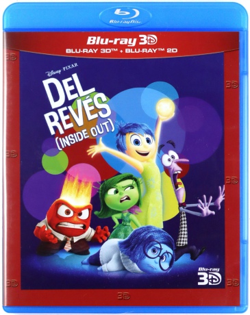 Inside Out (W głowie się nie mieści) (Disney) [Blu-Ray 3D]+[Blu-Ray]