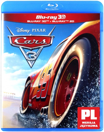 Auta 3 (Disney) [Blu-Ray 3D]+[Blu-Ray]