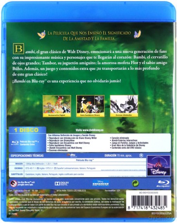Bambi (Disney) [Blu-Ray]