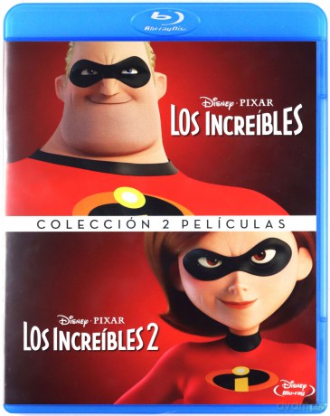 The Incredibles 1-2 (Iniemamocni 1-2) [2xBlu-Ray]
