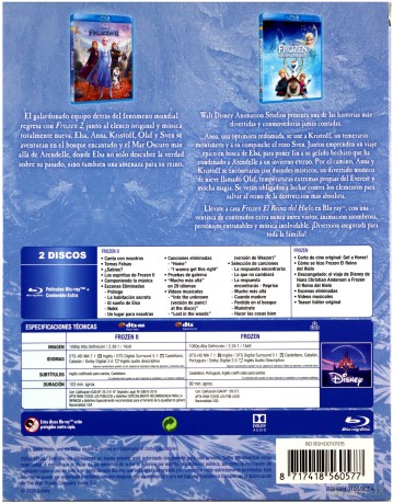 Frozen 1-2 (Kraina Lodu 1-2) (Disney) [2xBlu-Ray]