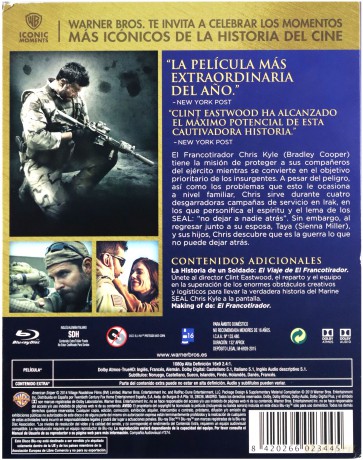 American Sniper (Snajper) [Blu-Ray]