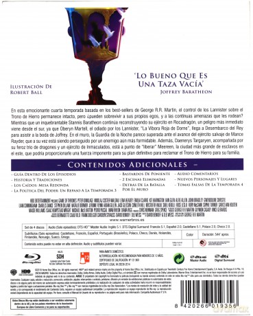 Gra o tron Sezon 4 [4xBlu-Ray]