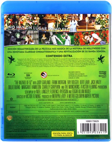 The Wizard of Oz (Czarnoksiężnik z Oz) [Blu-Ray]