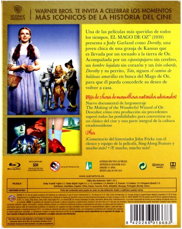 The Wizard of Oz (Czarnoksiężnik z Oz) [Blu-Ray]