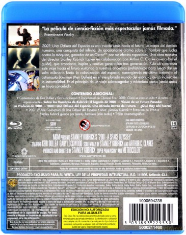 2001: A Space Odyssey (2001: Odyseja kosmiczna) [Blu-Ray]