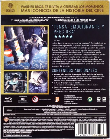 Gravity (Grawitacja) [2xBlu-Ray]