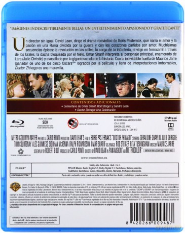 Doctor Zhivago (Doktor Żywago) [Blu-Ray]