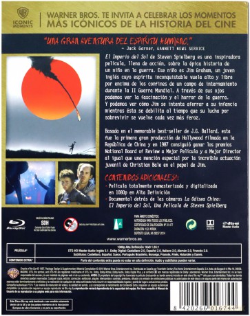 Empire of the Sun (Imperium Słońca) [Blu-Ray]