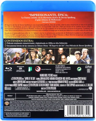 Empire of the Sun (Imperium Słońca) [Blu-Ray]