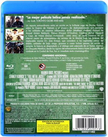 Full Metal Jacket [Blu-Ray]