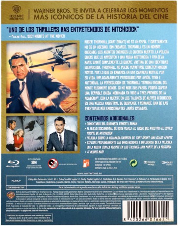 North by Northwest (Północ - północny zachód) [Blu-Ray]