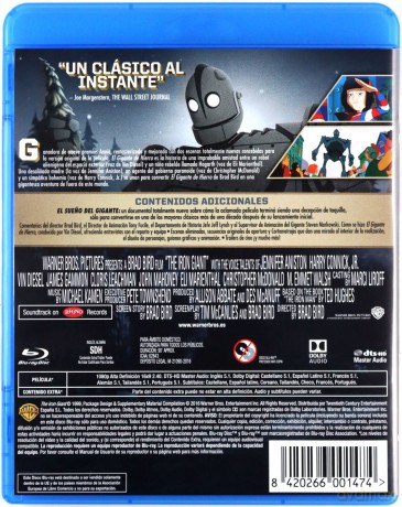 The Iron Giant (Stalowy gigant) [Blu-Ray]
