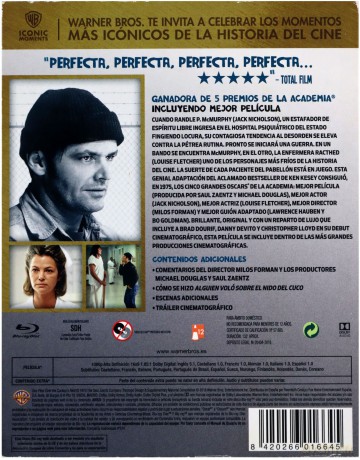 One Flew Over the Cuckoo's Nest (Lot nad kukułczym gniazdem) [Blu-Ray]