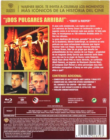 Ocean's Eleven (Ocean's Eleven: Ryzykowna gra) [Blu-Ray]
