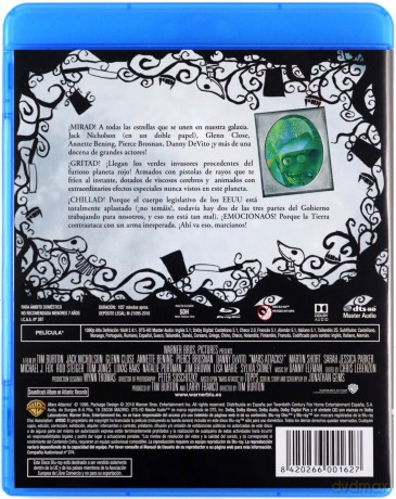 Mars Attacks! (Marsjanie atakują!) [Blu-Ray]