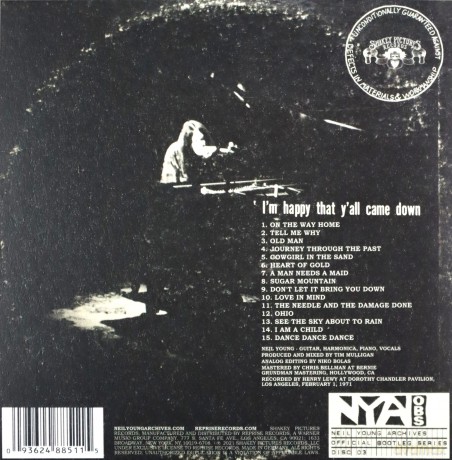 Neil Young: Dorothy Chandler Pavilion 1971 [CD]