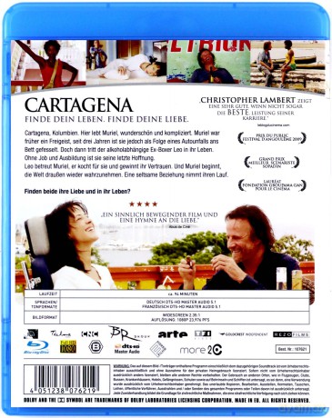 Cartagena (Przyjaciel u boku) [Blu-Ray]