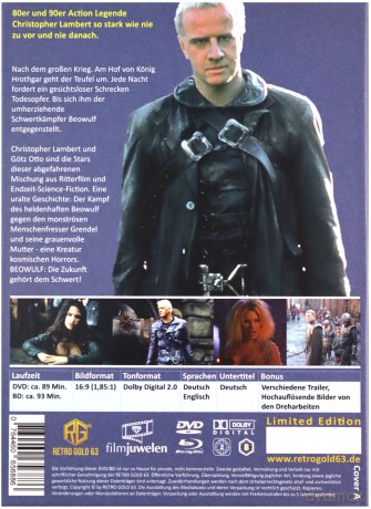 Beowulf (Beowulf - pogromca ciemności) (Limited) [Blu-Ray]+[DVD]